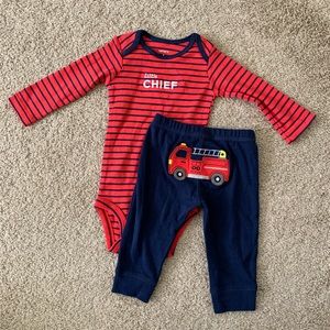 Fire Truck Outfit